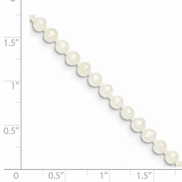 14k Pearl White Necklace