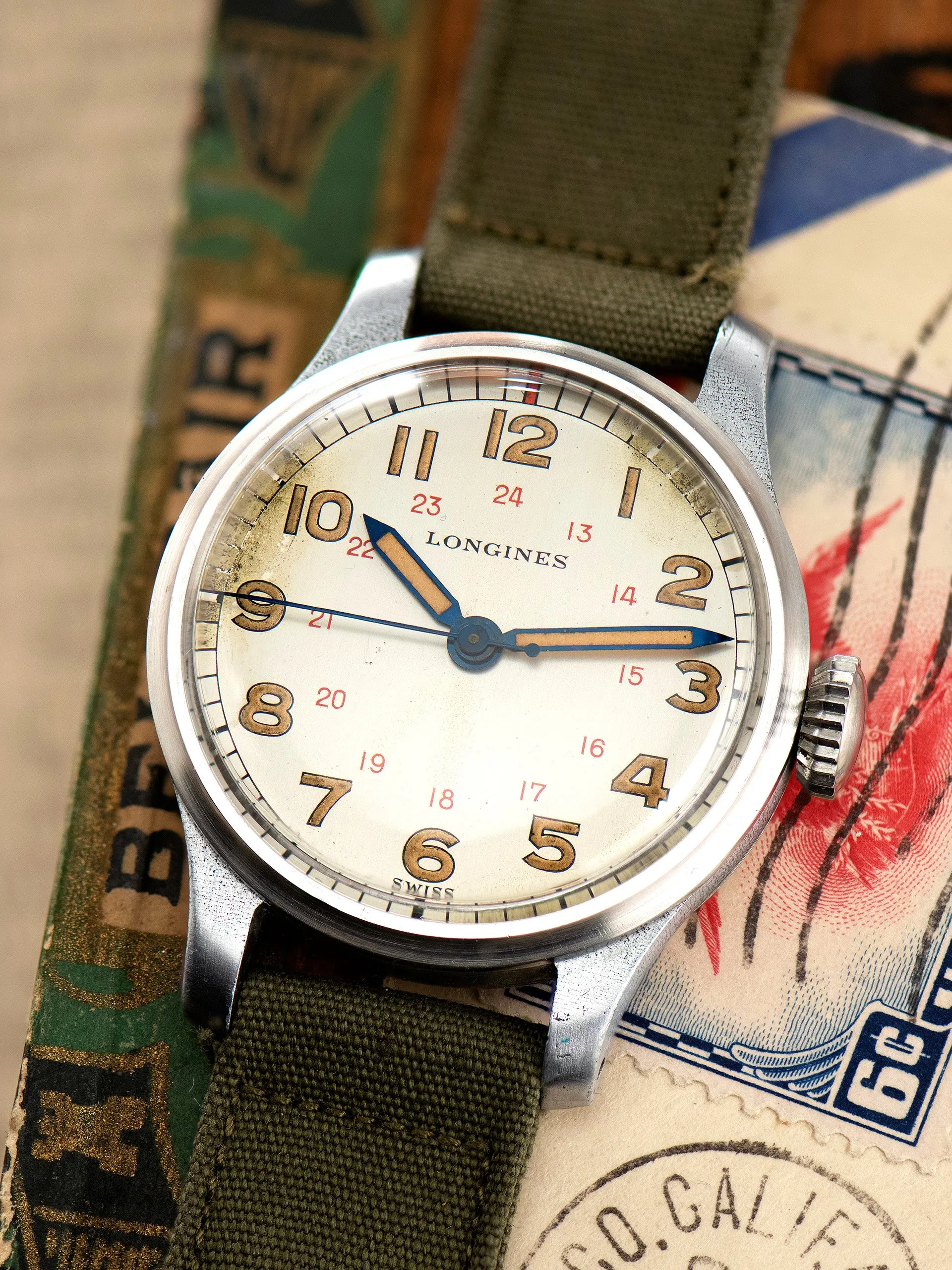 1943 Longines Military-Style Field Watch (Ref. 5150) 'Cal. 12L'