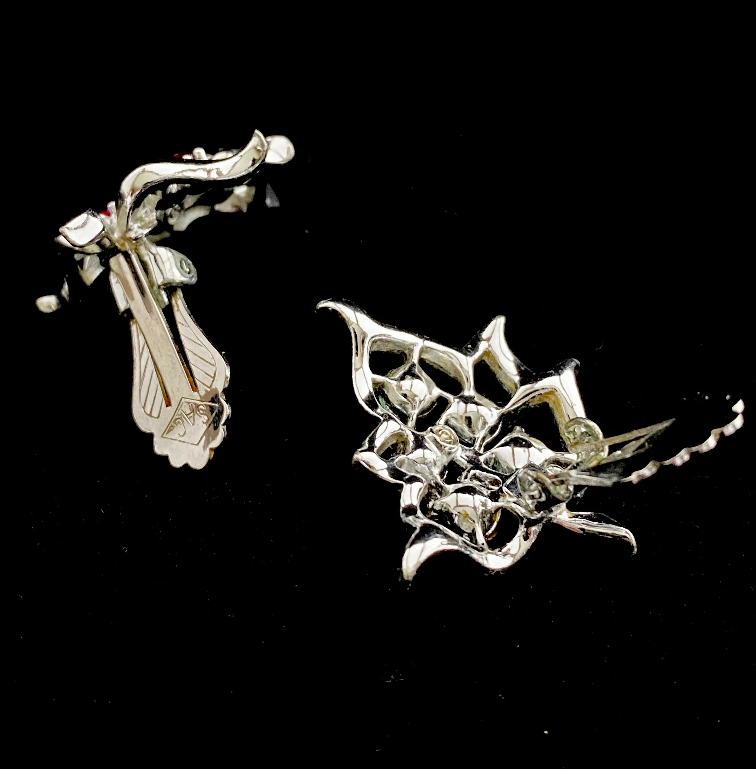 1960 Sarah Coventry Dazzling Aurora Earrings