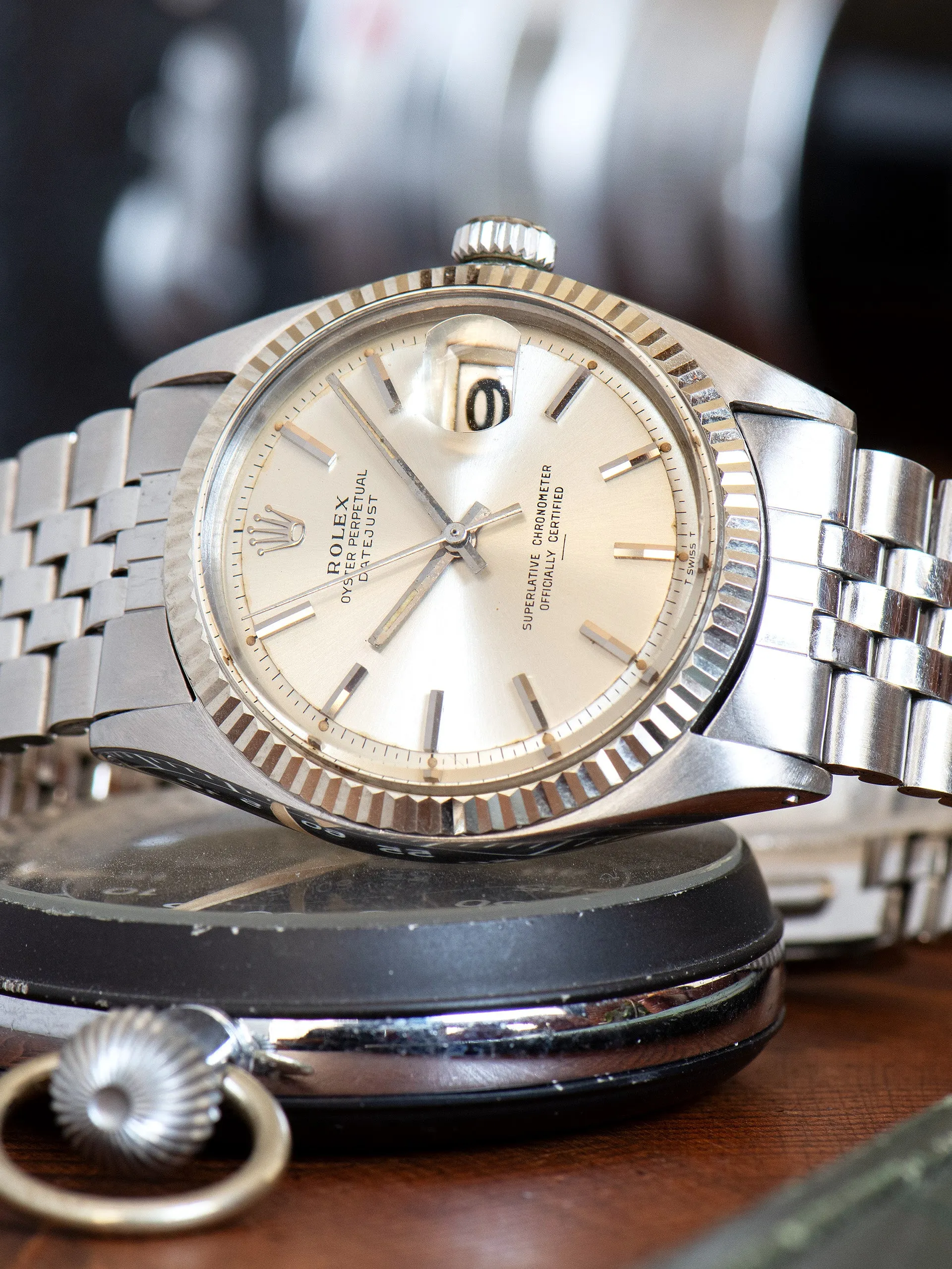 1964 Rolex Datejust (Ref. 1601) Silver "Underline" Dial