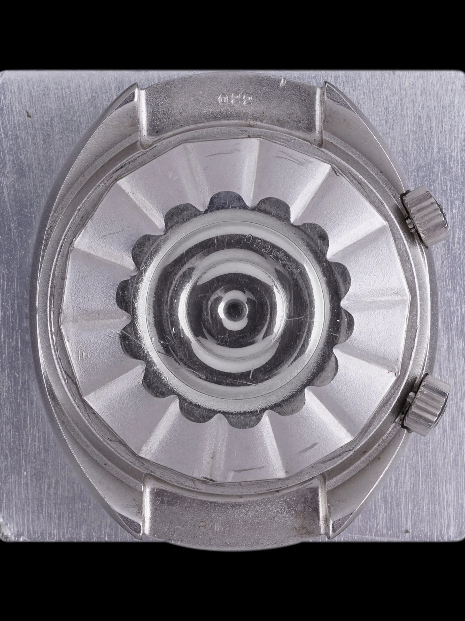 1970s Jaeger-LeCoultre Memovox Polaris II (Ref. E870) "Cranberry"