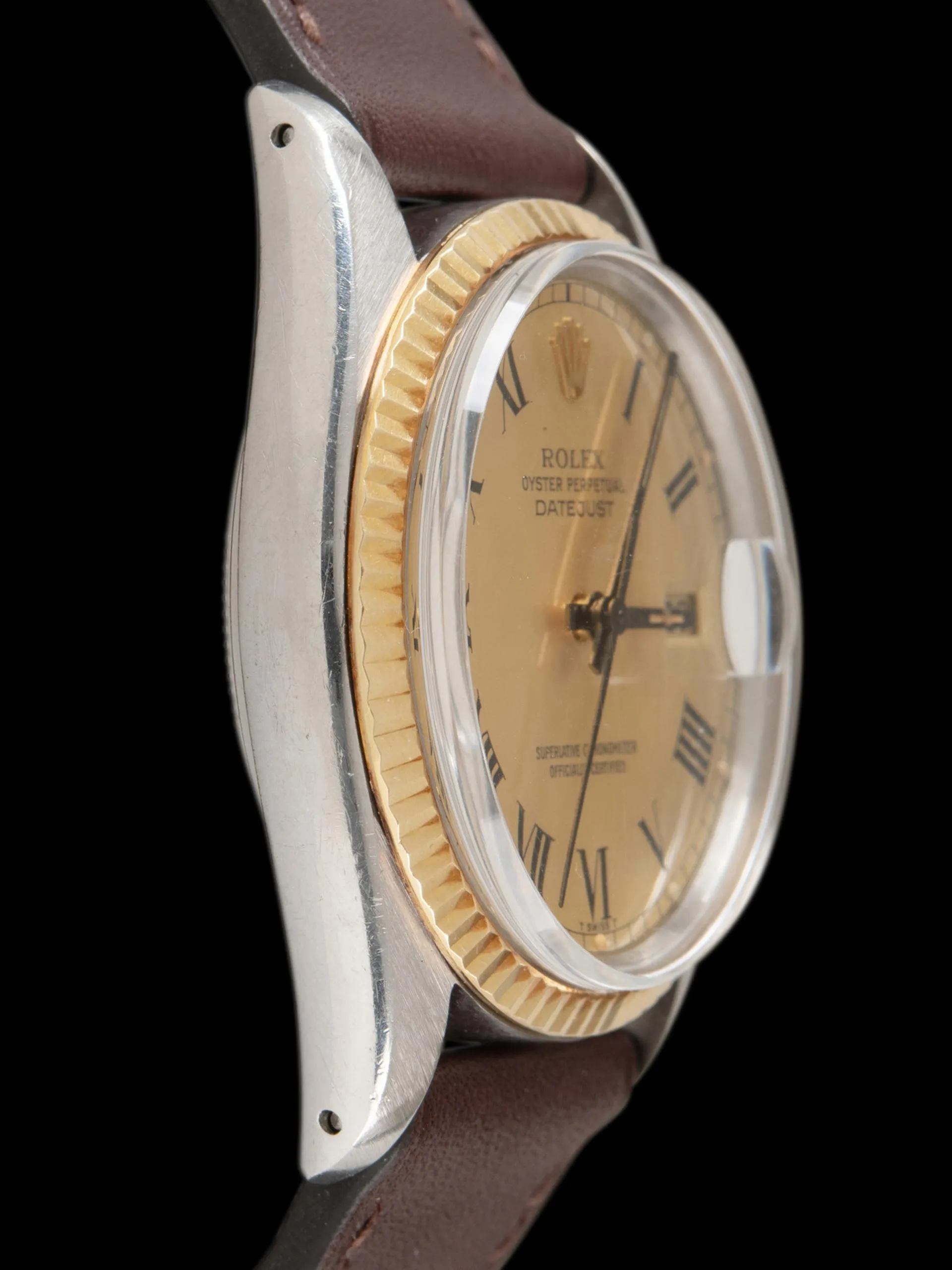 1979 Rolex Two-Tone Datejust (Ref. 16013) Lemon "Buckley" Dial
