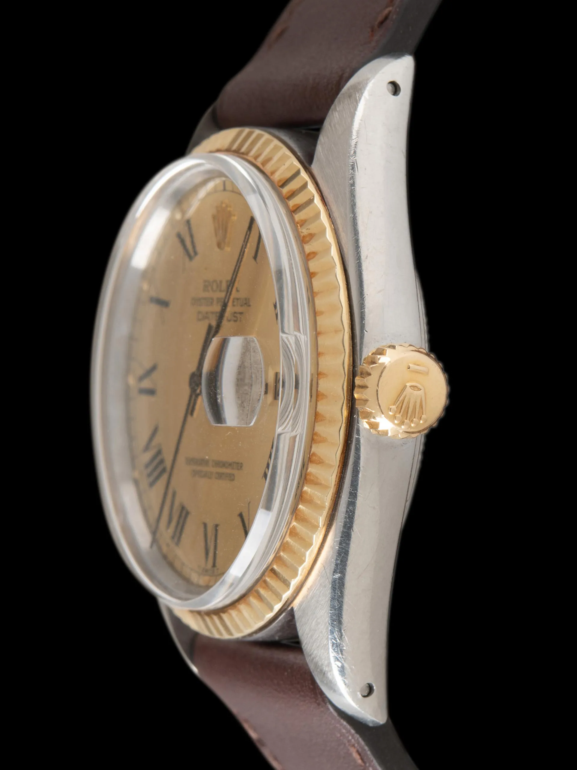 1979 Rolex Two-Tone Datejust (Ref. 16013) Lemon "Buckley" Dial