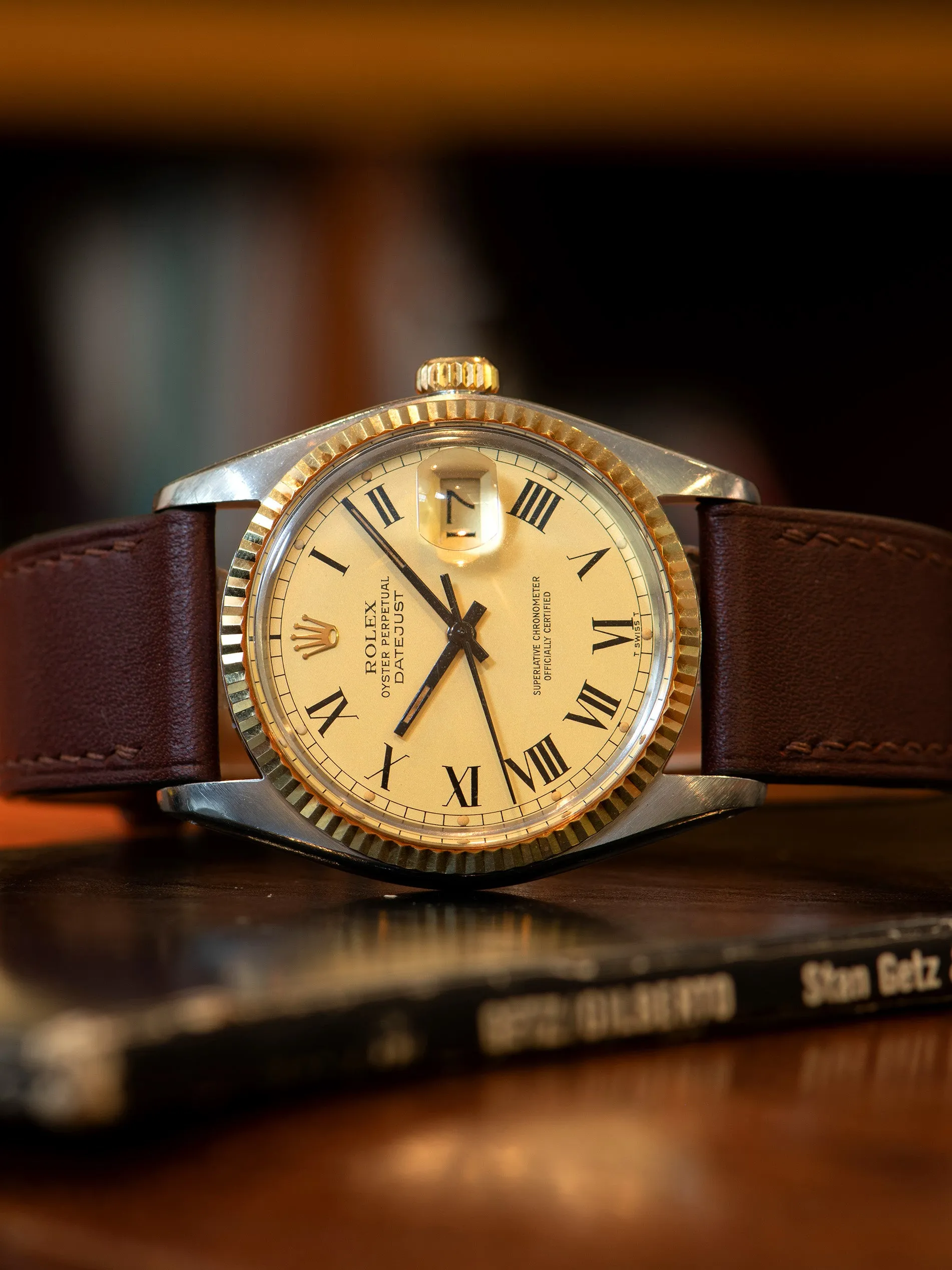 1979 Rolex Two-Tone Datejust (Ref. 16013) Lemon "Buckley" Dial