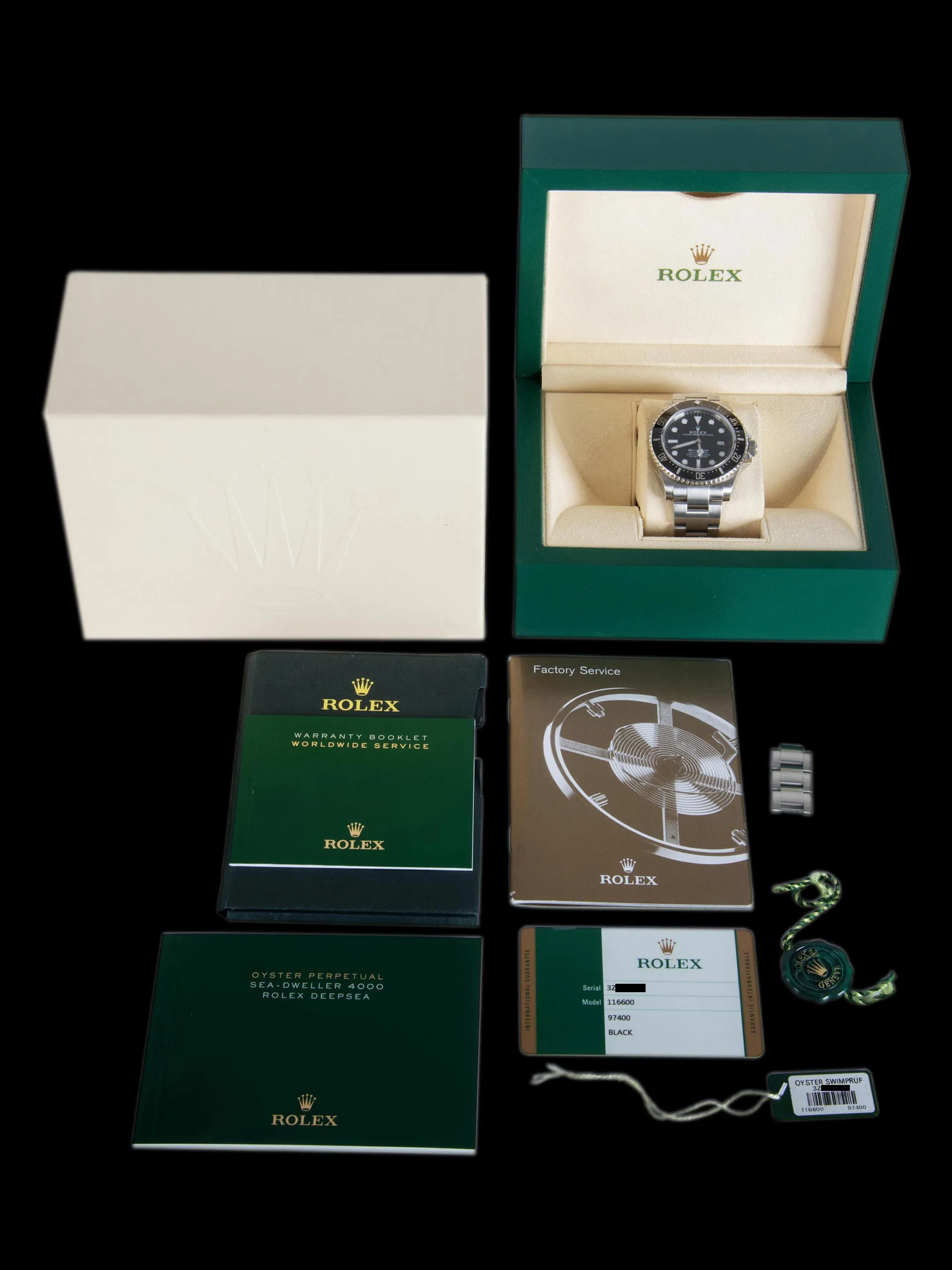 2017 Rolex Sea-Dweller 4000 'SD4K' (Ref. 116600) W/ Full Set