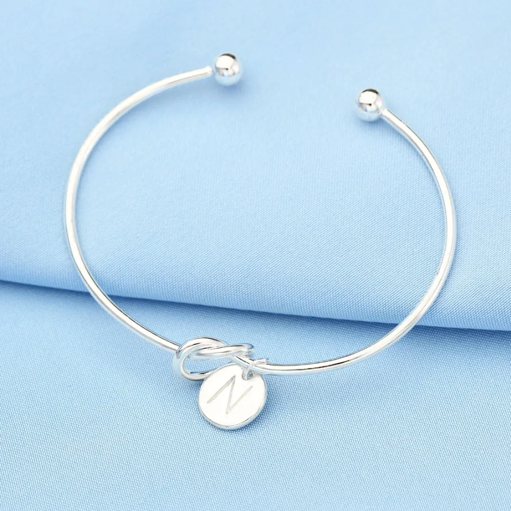 26 letter gold silver color heart bracelet | girl fashion jewelry