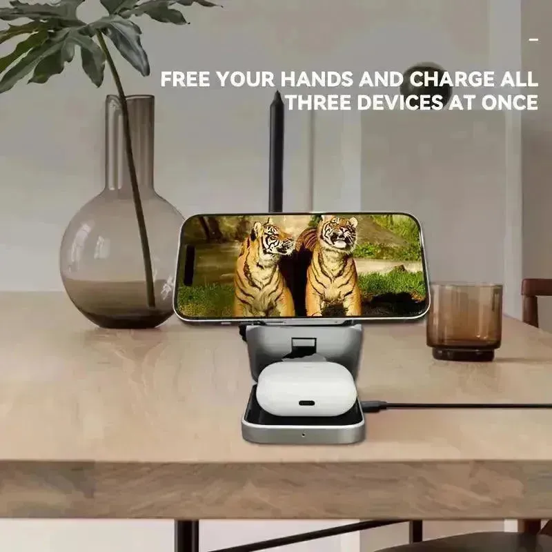 3 in 1 Wireless Charger Stand