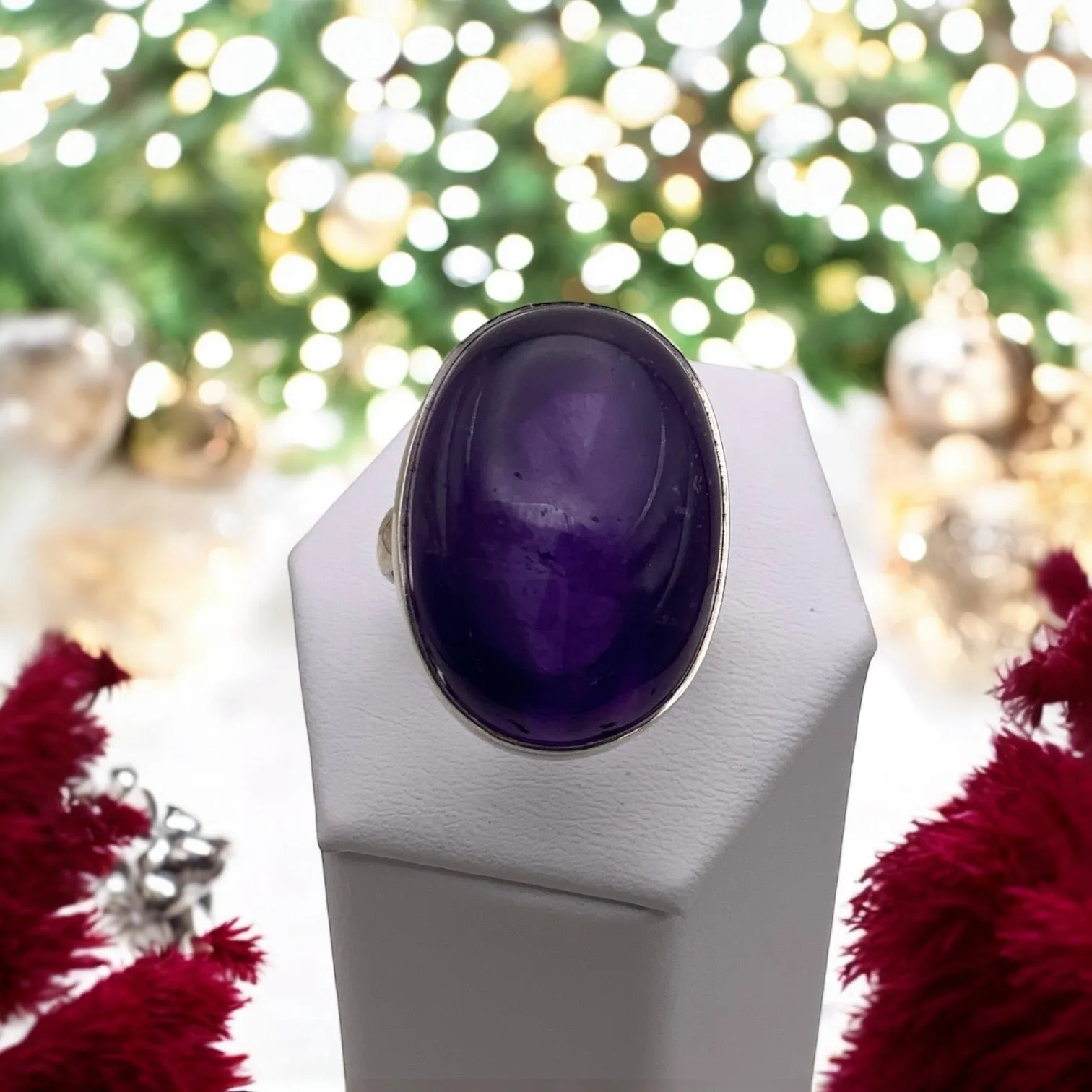Amethyst Solid 925 Sterling Silver Ring