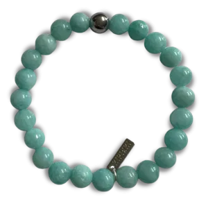 Aquamarine Gemstone Manifest Bracelet
