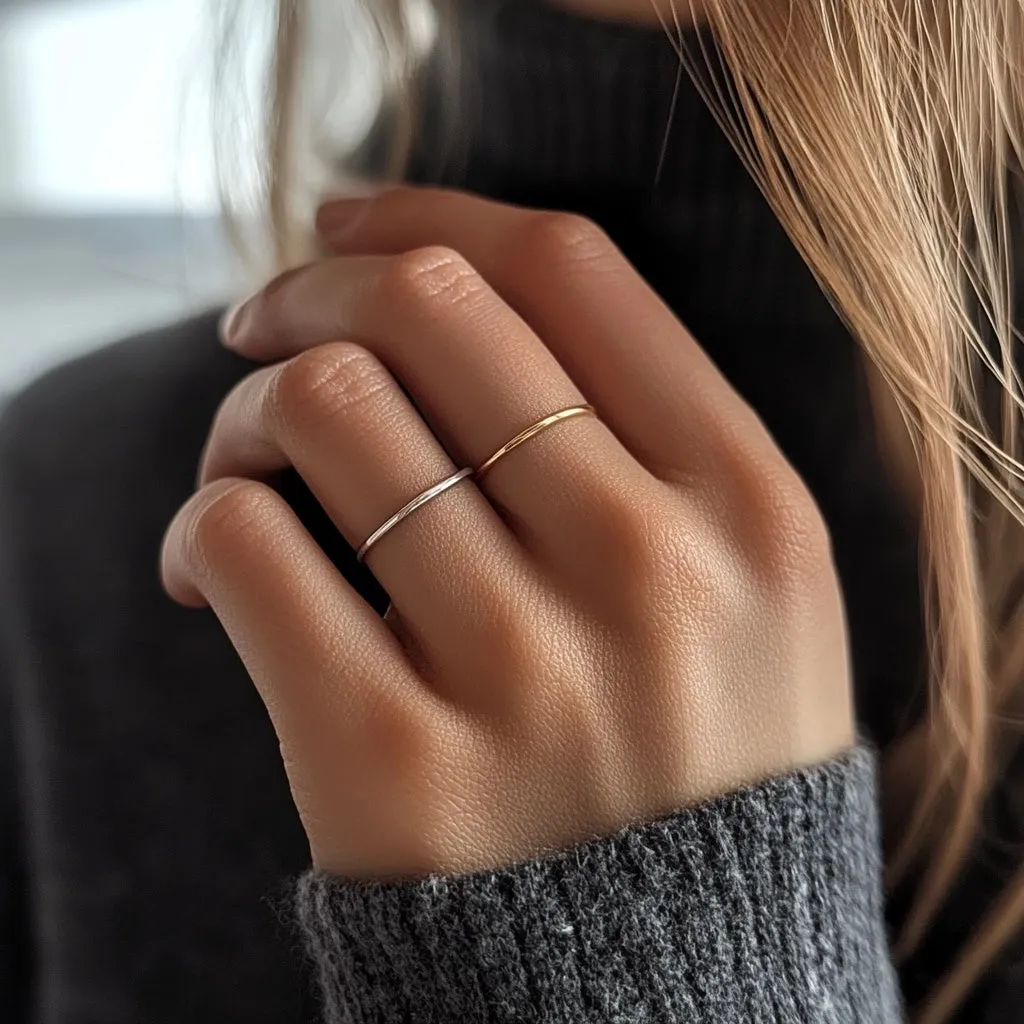 Audrey Classic Stacking Ring