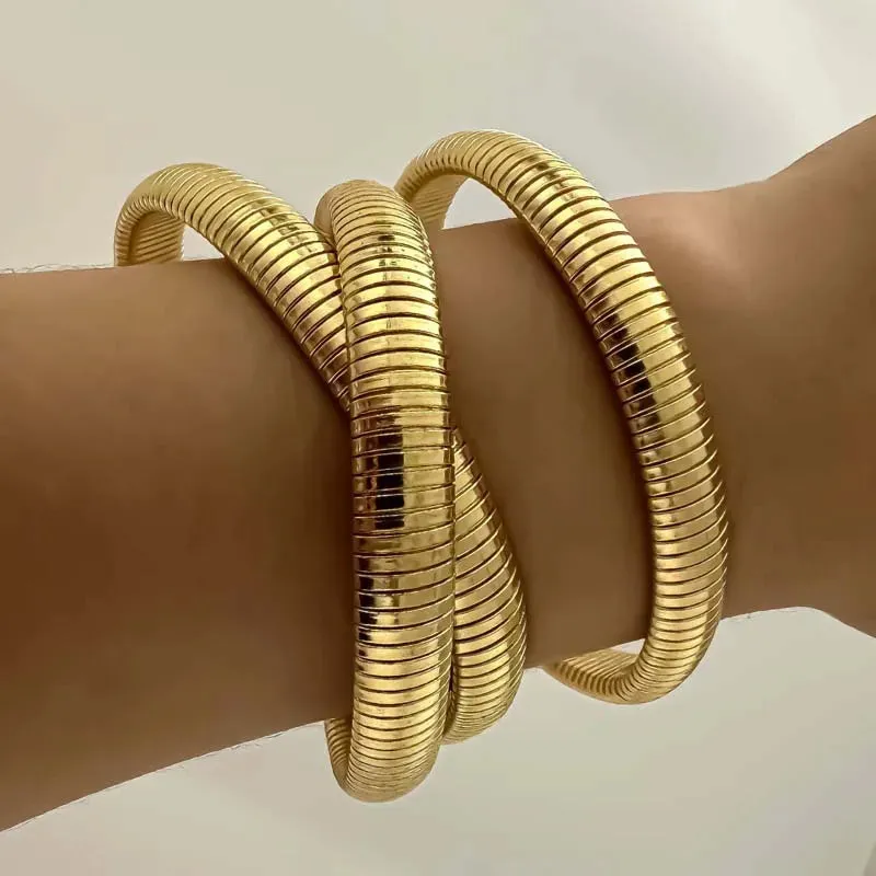 Aurelia Luxe Coil Bracelet