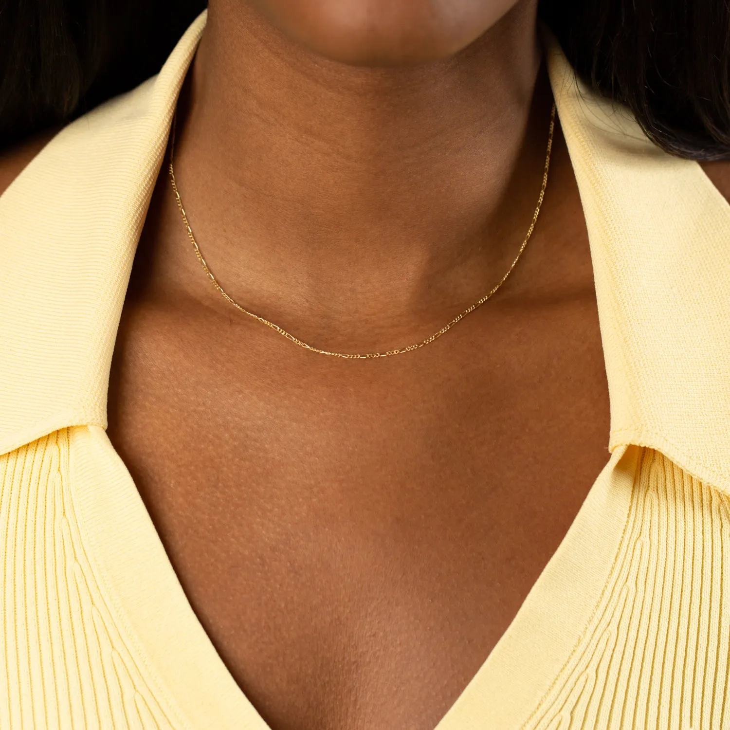 Baby Figaro Necklace 14K