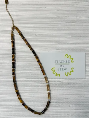 Bella Bamboo Necklace Tortoise