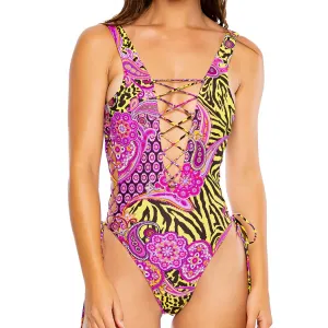BEYOND WILD - Open Side One Piece Bodysuit