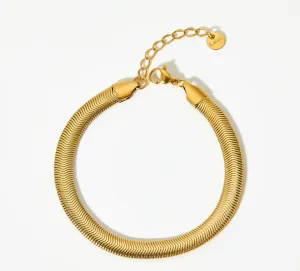 Boho & Mala Gold Plated / Stainless Steel Bracelet
