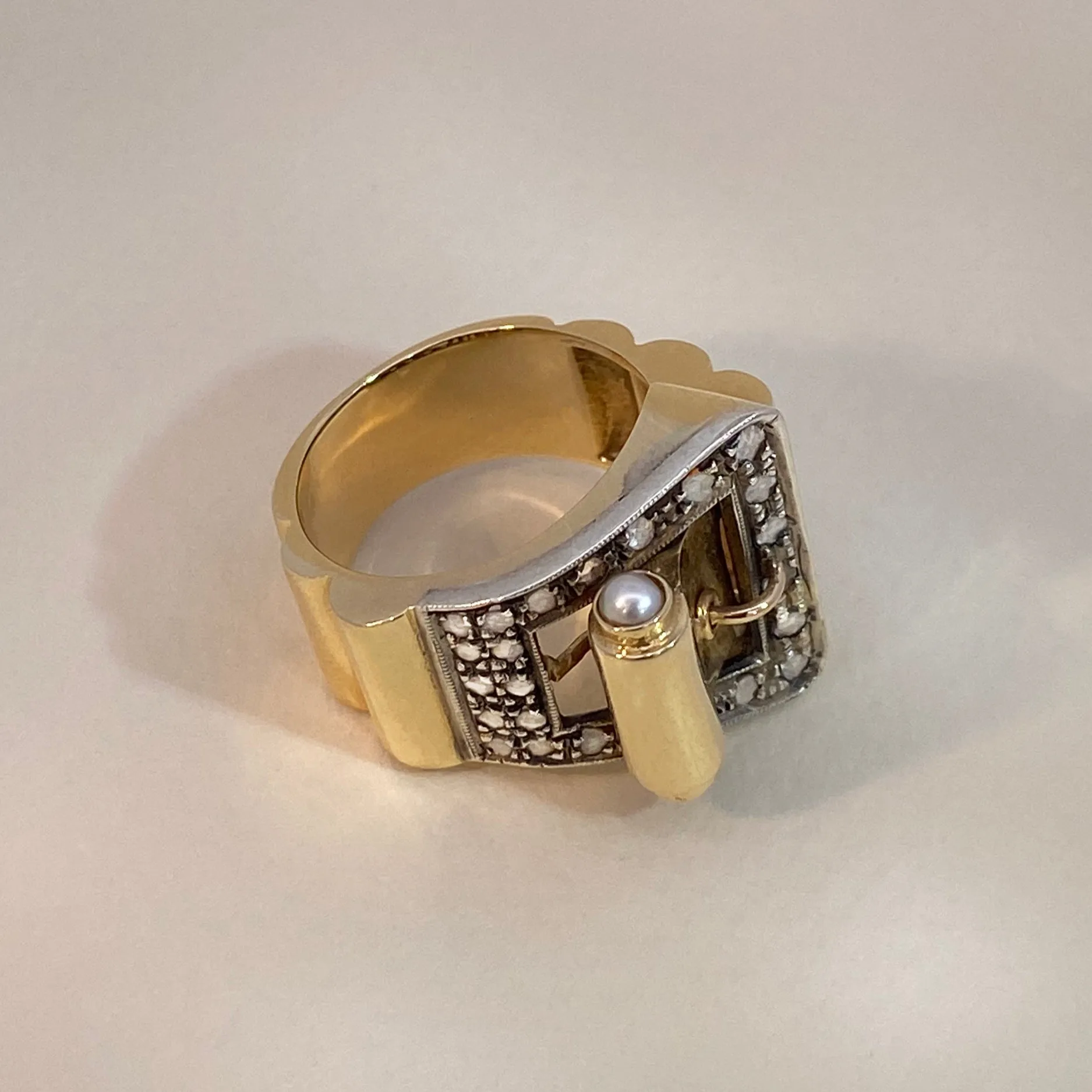 Bold Belt Ring