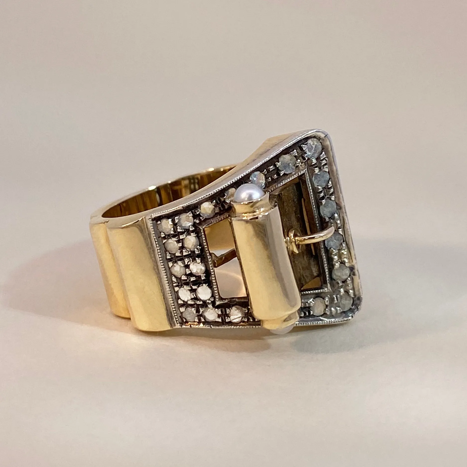 Bold Belt Ring