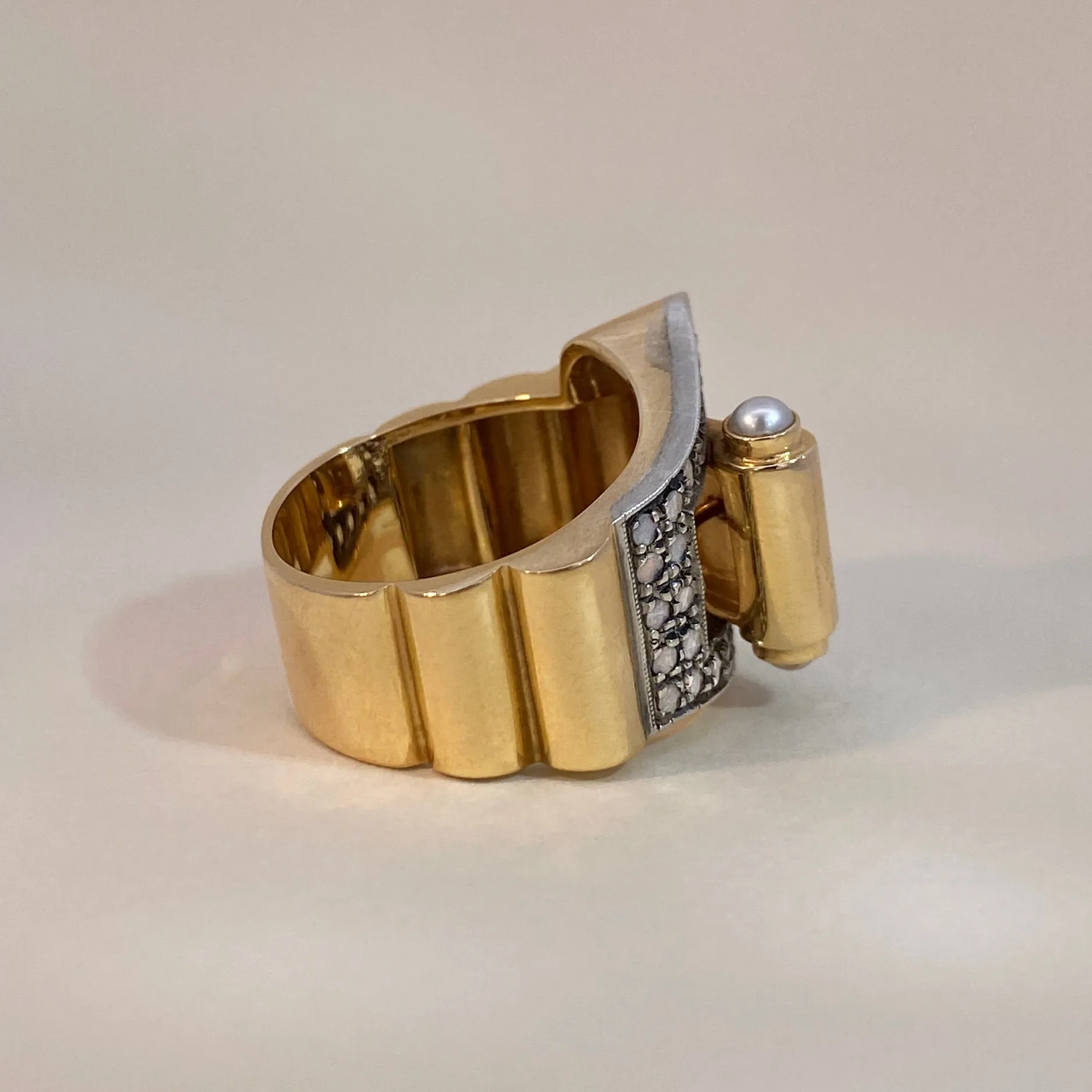 Bold Belt Ring