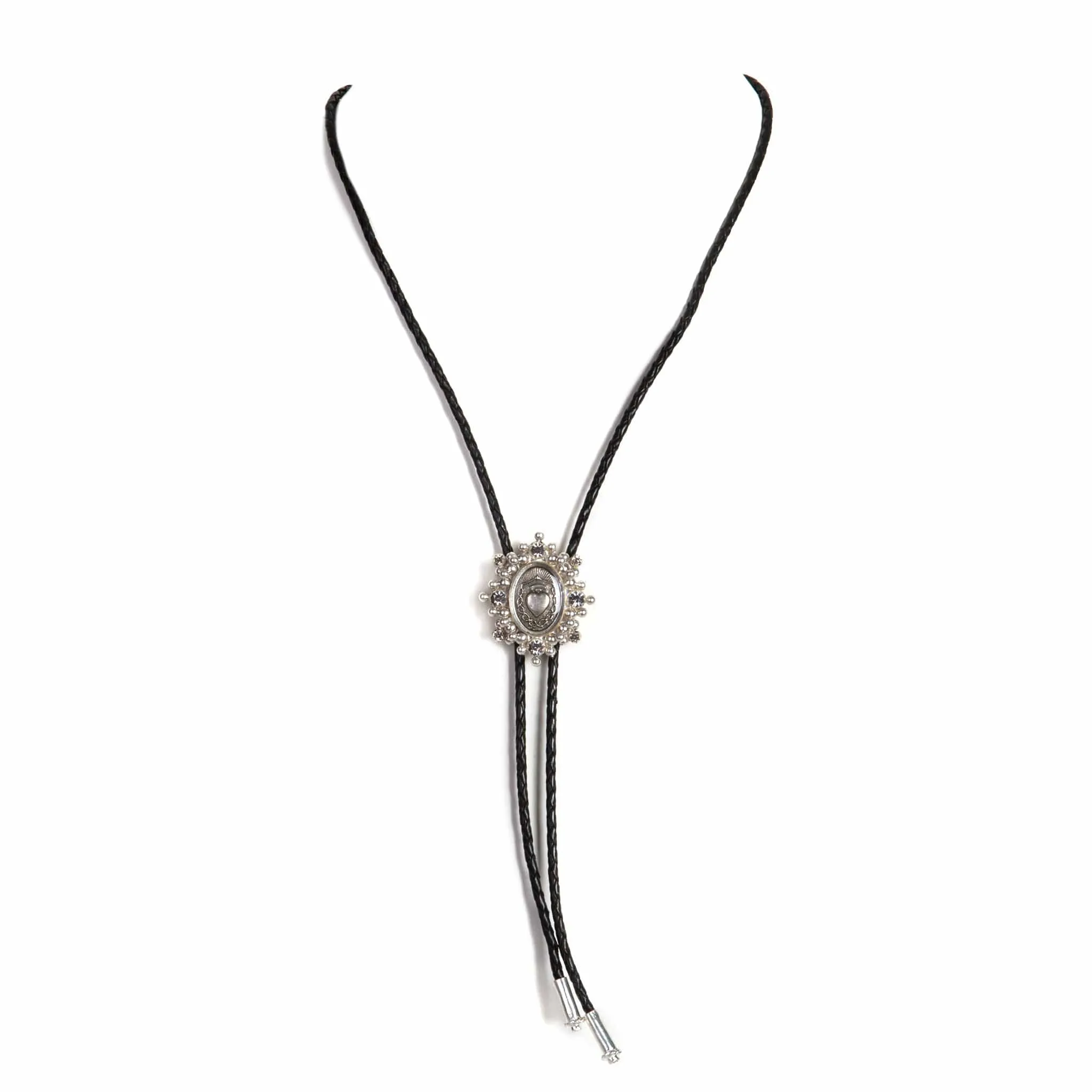 Bolo Tie Oval Cloister Sacred Heart