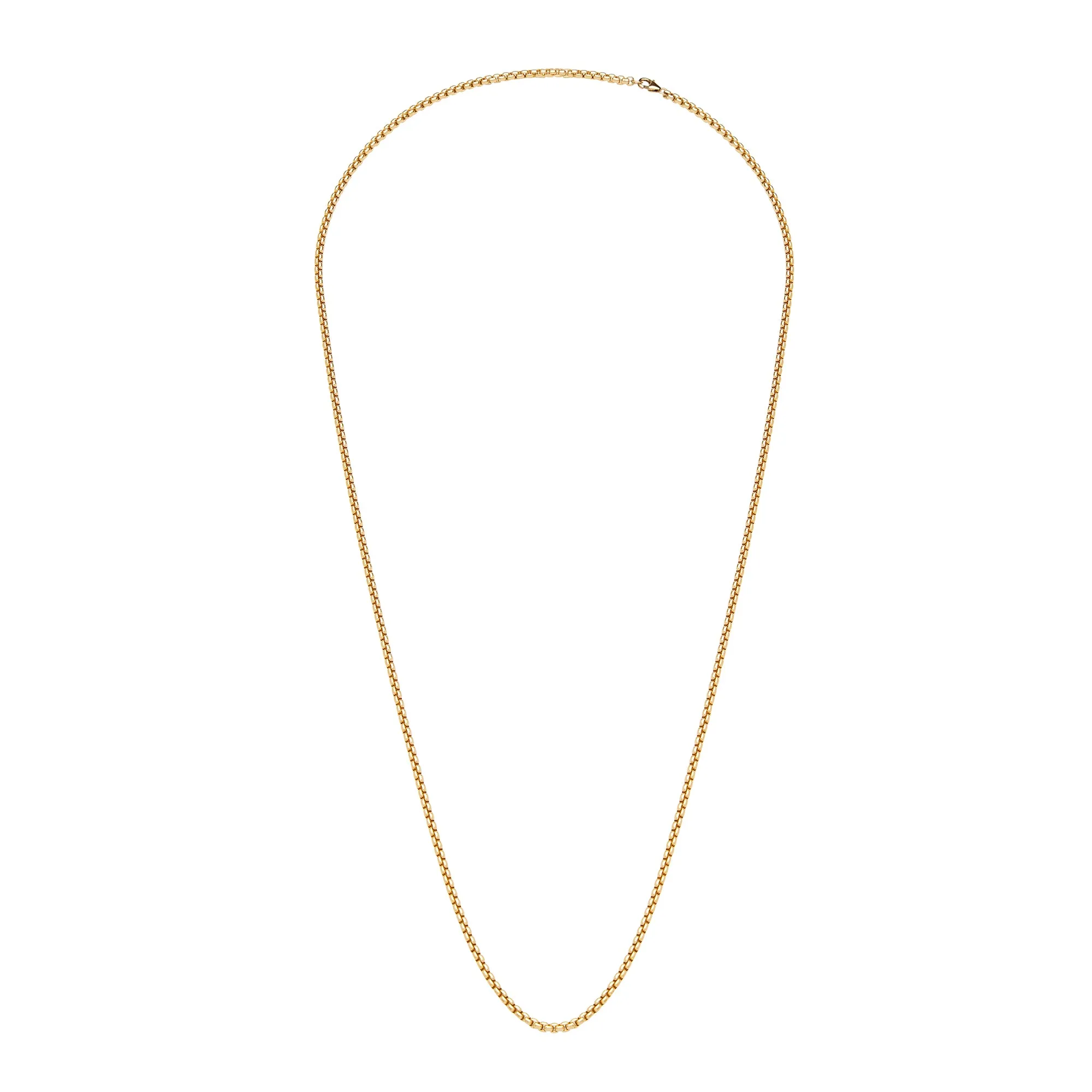 Box Chain Necklace - 14K Gold Filled