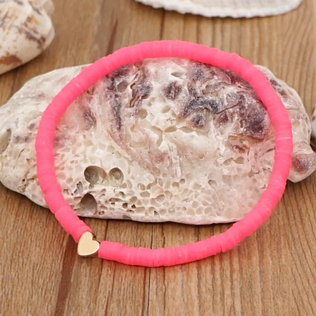 BRACELETS FANTAISIE EN FORME DE COEUR