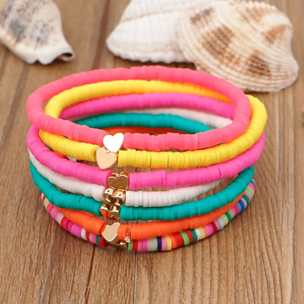 BRACELETS FANTAISIE EN FORME DE COEUR