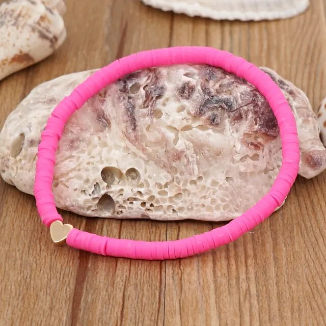 BRACELETS FANTAISIE EN FORME DE COEUR