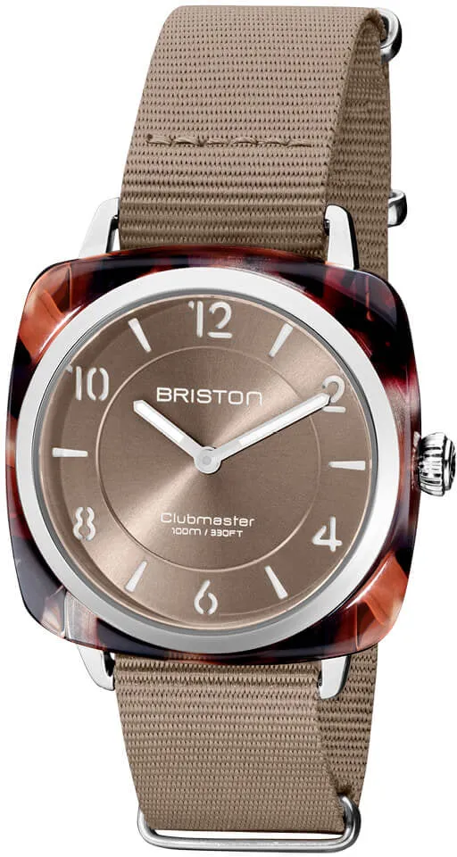 Briston Clubmaster Chic HM Grey Taupe Watch