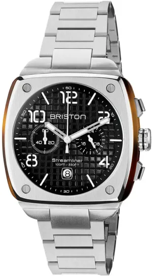 Briston Streamliner Urban Chrono Steel Black Watch