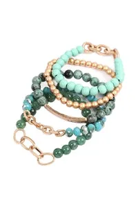 But blessed is the one who trusts in the Lord Beaded Bracelet