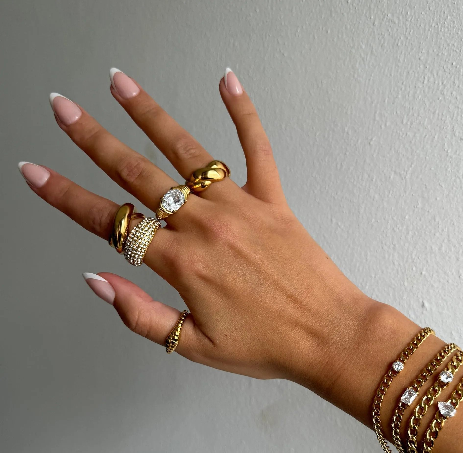 Callie Pave Dome Ring