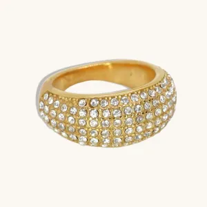 Callie Pave Dome Ring