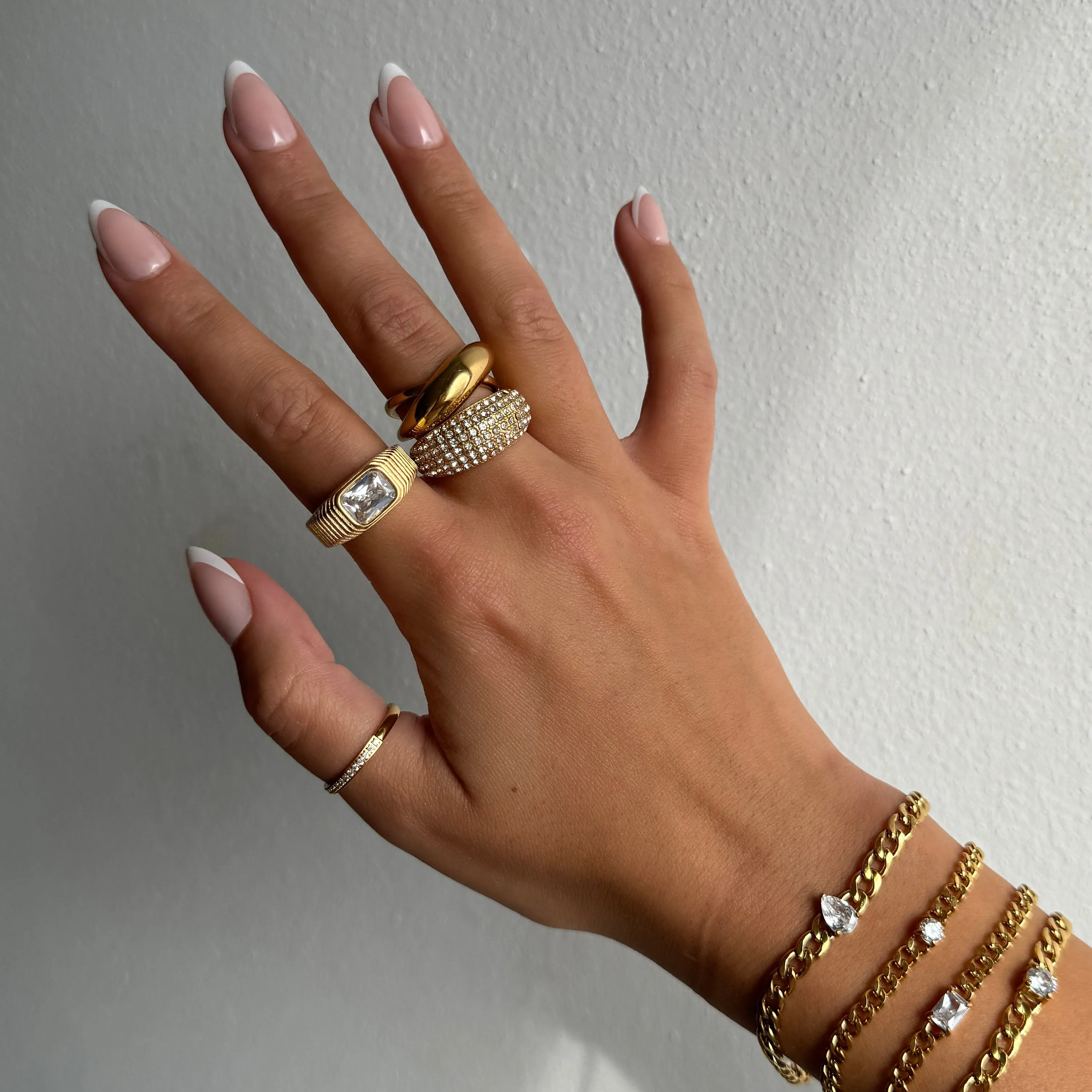 Callie Pave Dome Ring