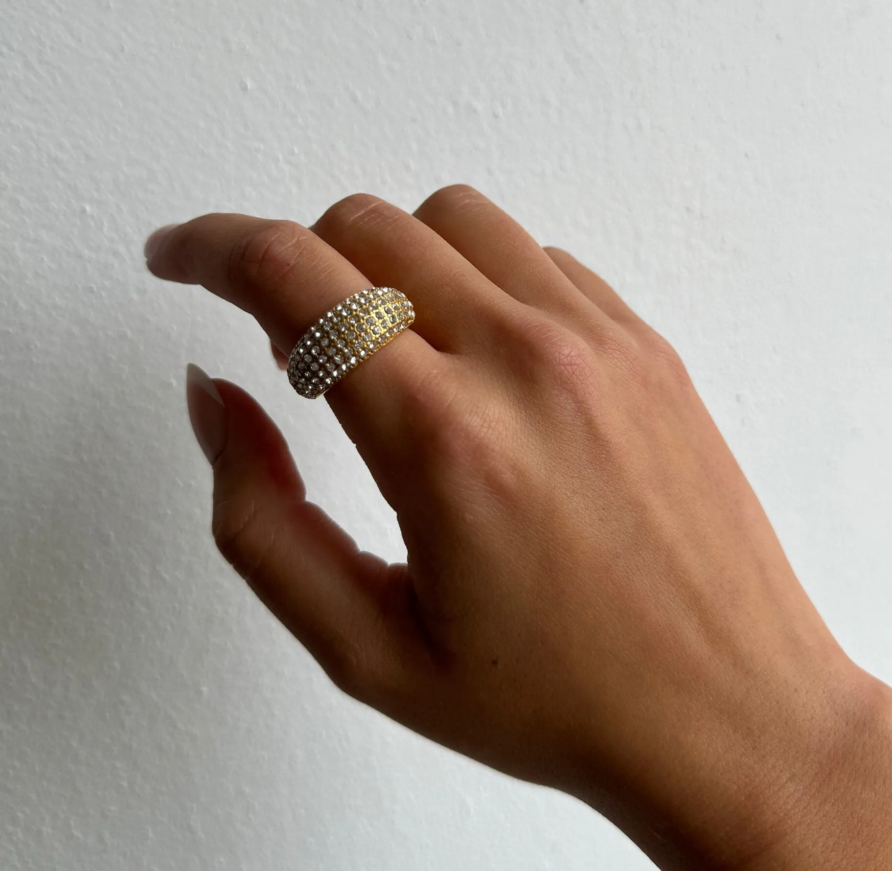 Callie Pave Dome Ring