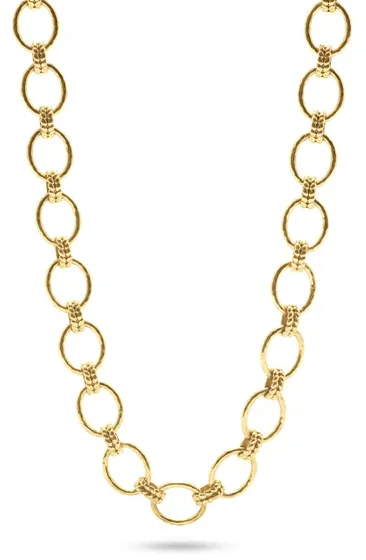 Capucine de Wulf Cleopatra Grande Link Necklace - Gold
