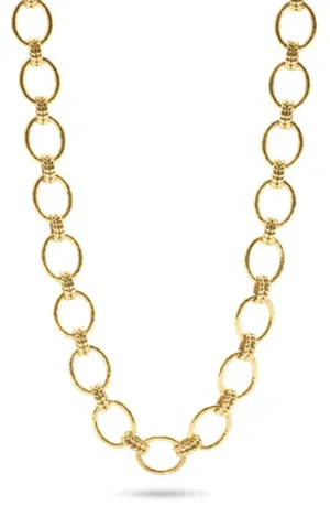 Capucine de Wulf Cleopatra Grande Link Necklace - Gold
