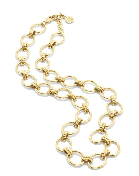Capucine de Wulf Cleopatra Grande Link Necklace - Gold