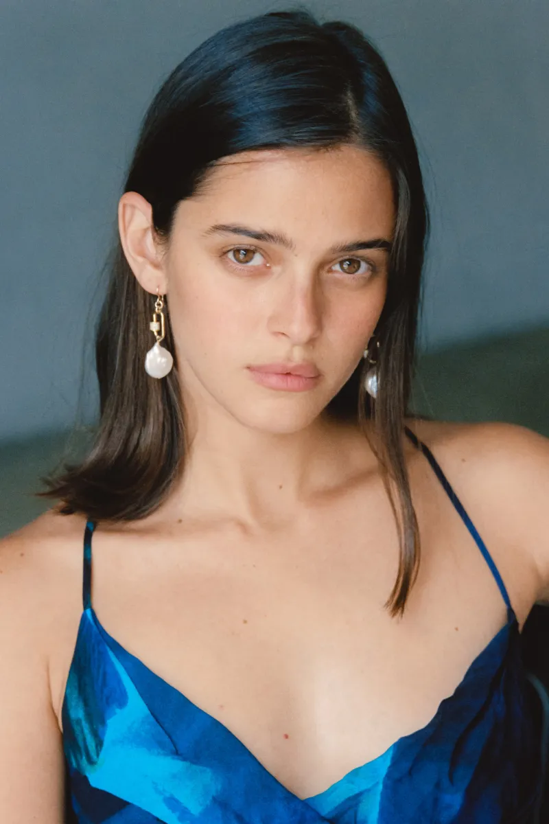 Cara Baroque Pearl Earrings