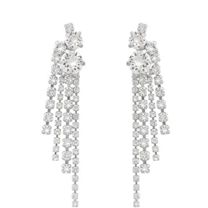 Caroline Svedbom Silver Amy Earrings