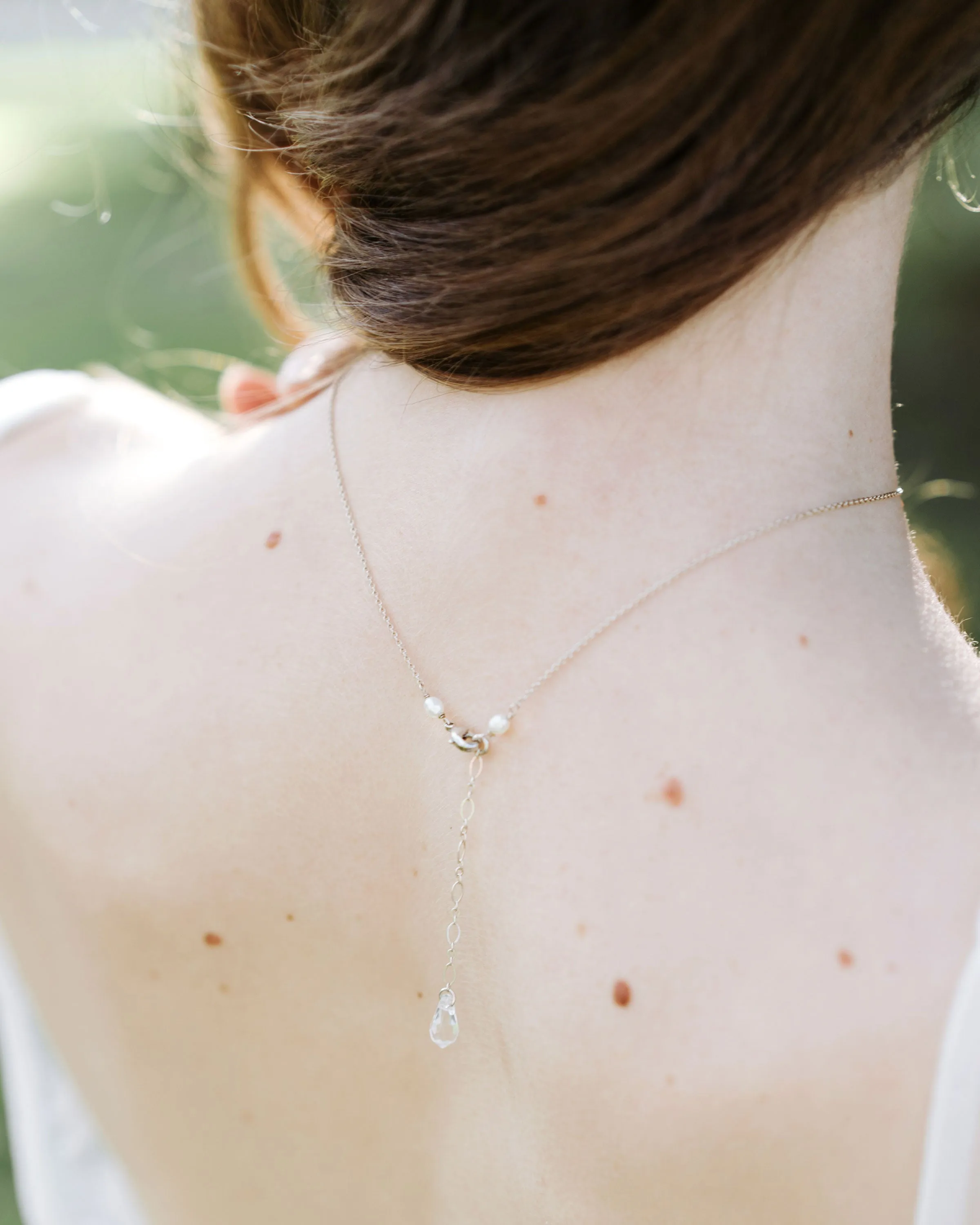 Celestial Pearl Drop Earring Jewelry Set