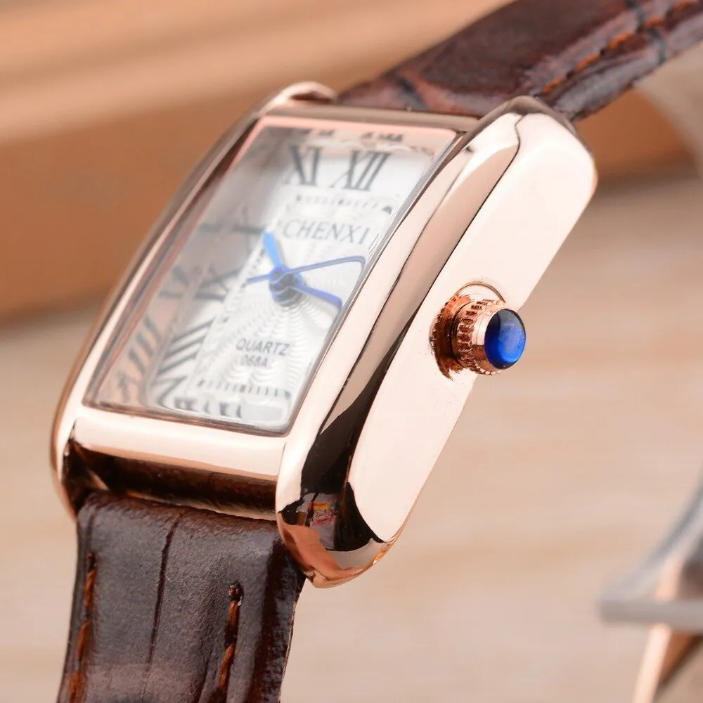 CHENXI Watch Women Elegant Luxury Fashion Watches Quartz Clock Female Retro Leather Women&#39;s Wrist Watches Relogio Feminino