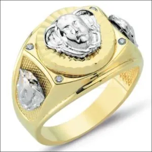 Chevalière homme en or massif 14K