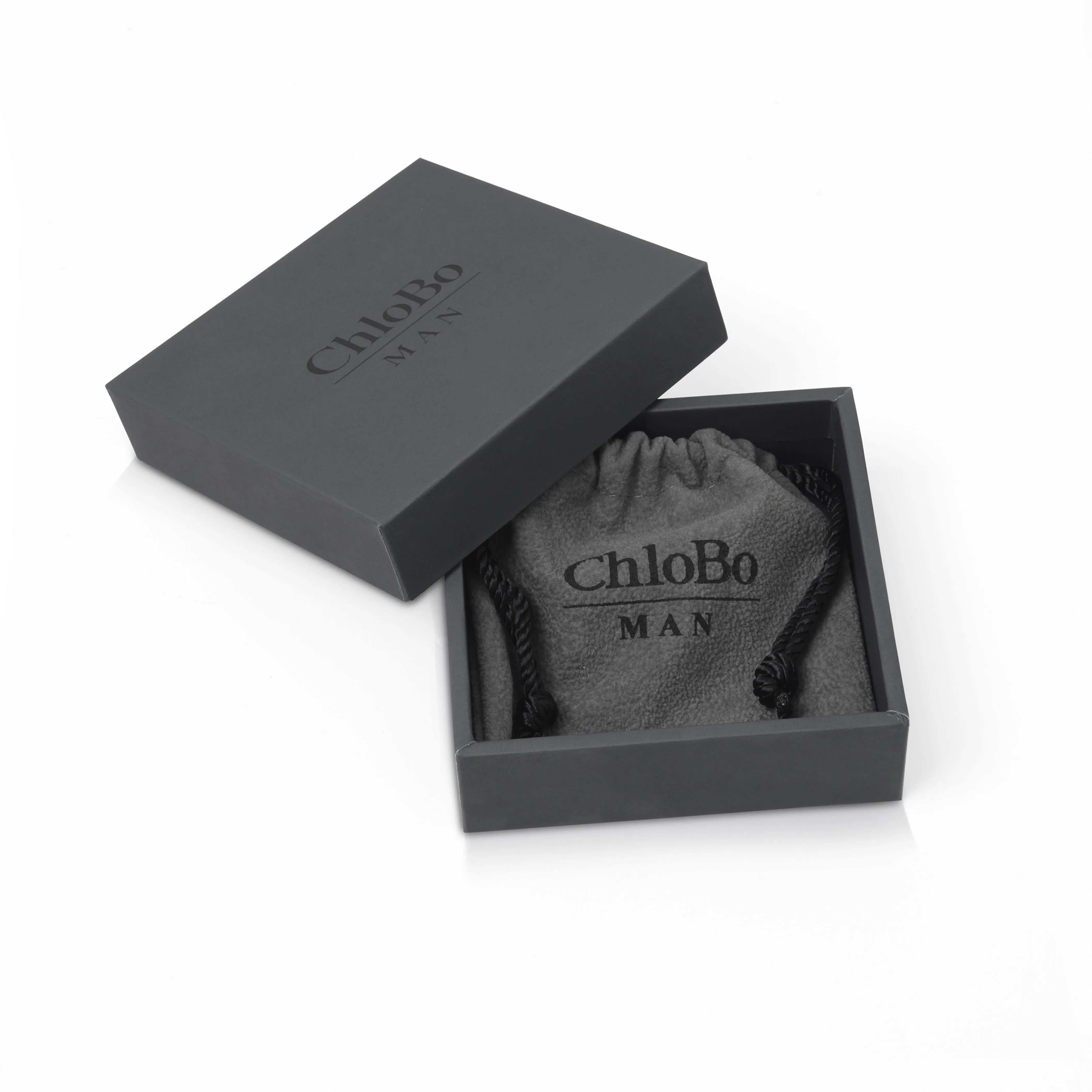 ChloBo MAN - Black Lava Principal Bracelet