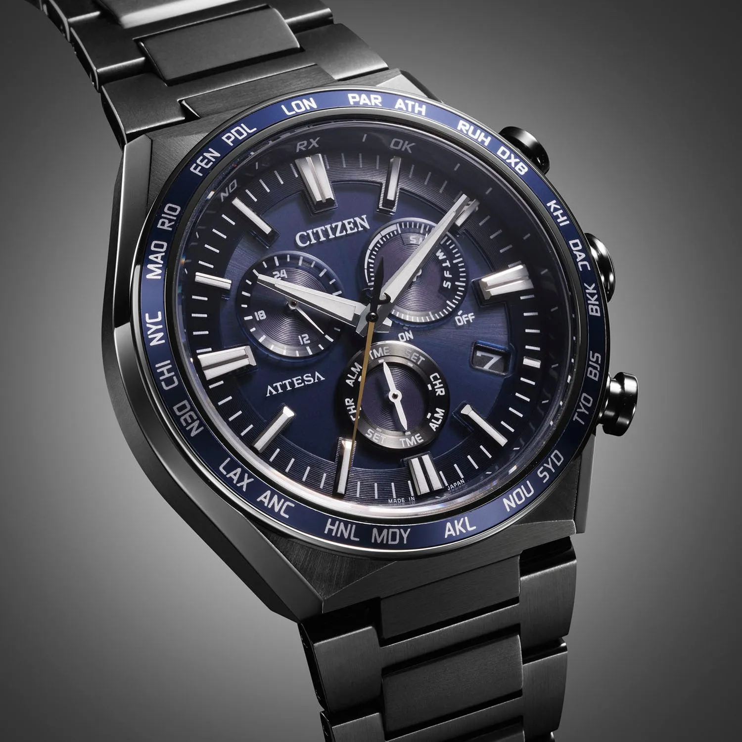 Citizen Attesa Titanium Eco-Drive – CB5967-66L