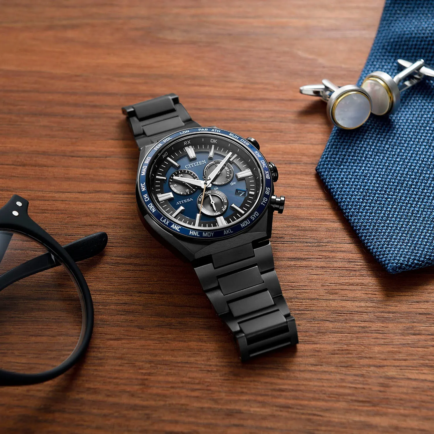 Citizen Attesa Titanium Eco-Drive – CB5967-66L