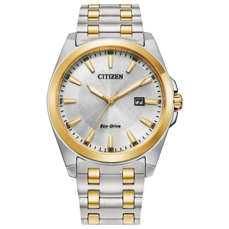 CITIZEN Eco-Drive Quartz Corso Mens Watch Stainless Steel