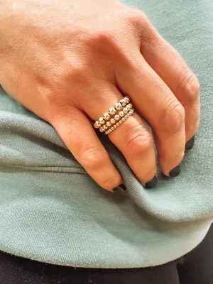 Classic Beaded Ring