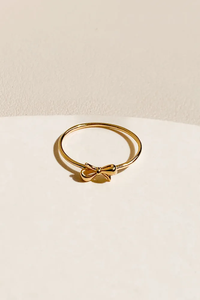 Classic Bow Ring (925 Silver)