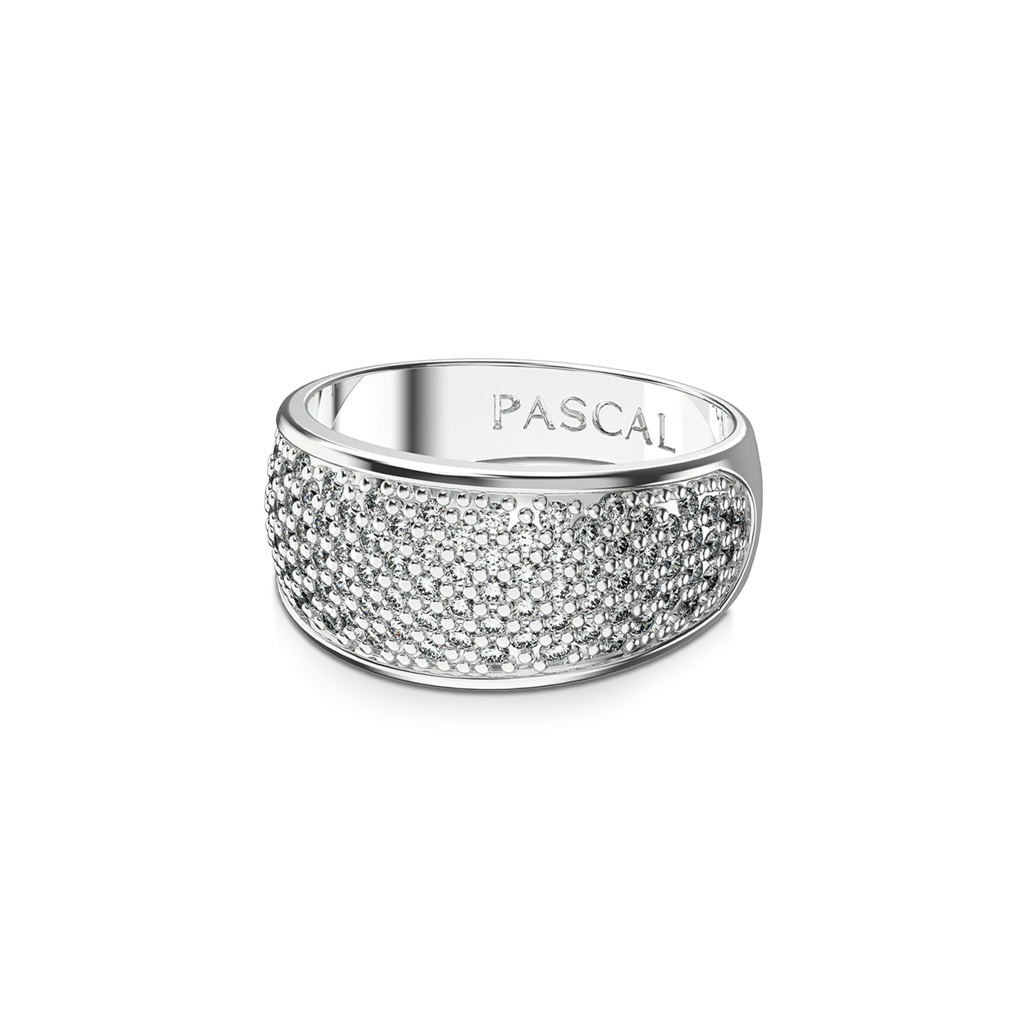 Classic Pavé Diamond Dome Ring