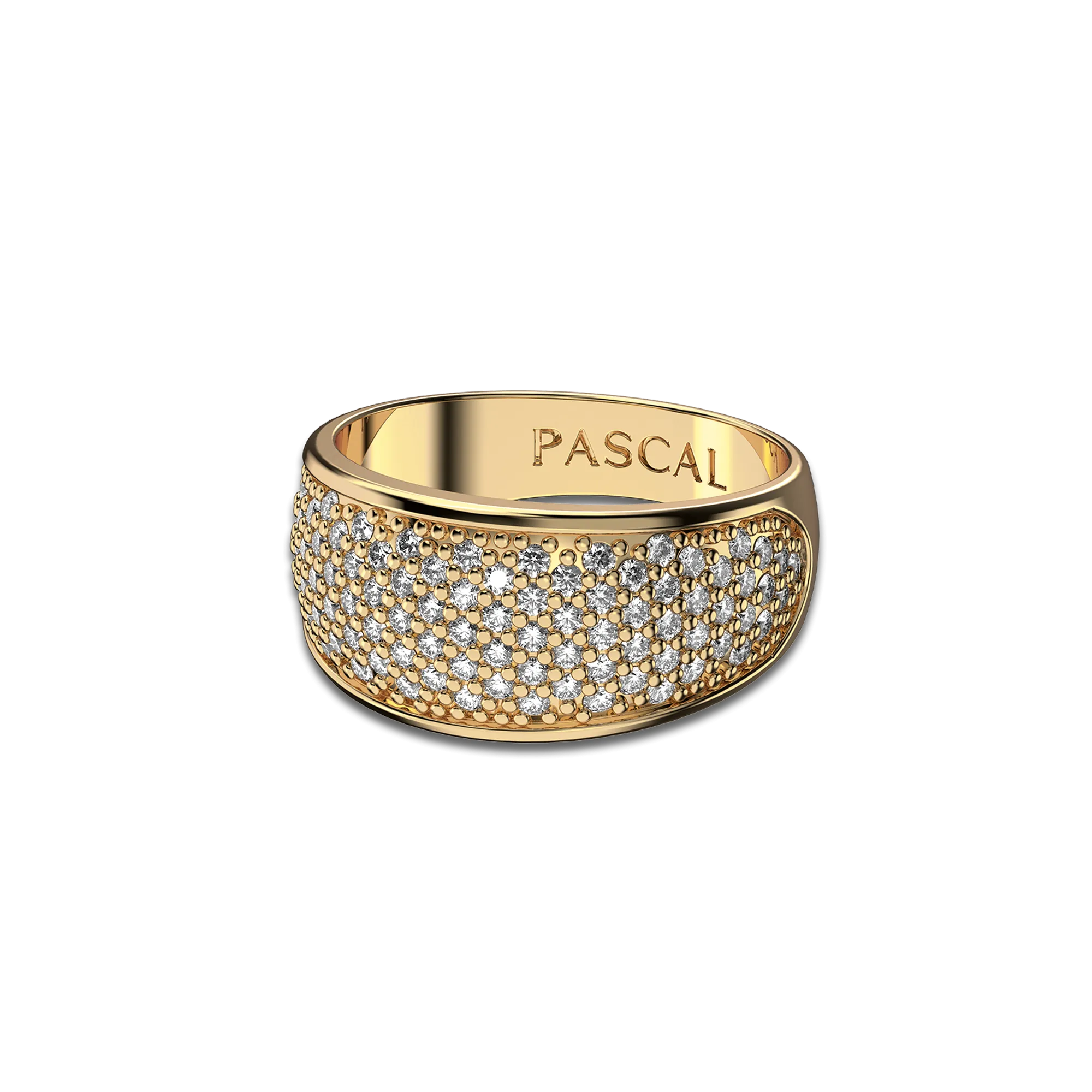 Classic Pavé Diamond Dome Ring